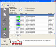 Ranking Toolbox screenshot